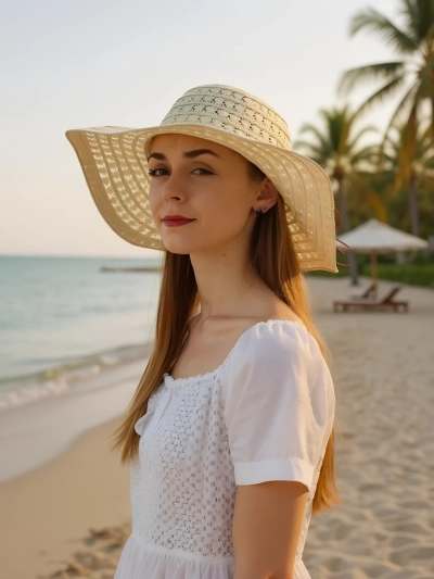 Royalfashion Női szalmakalap Convalia