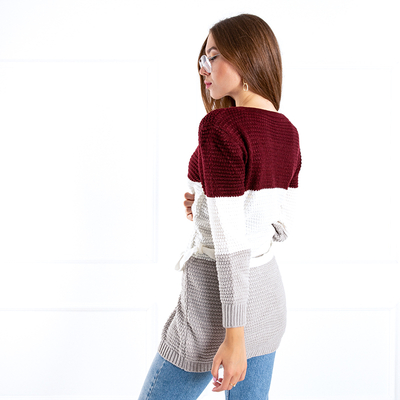 Női kardigán színes zsebbel - Ruházat