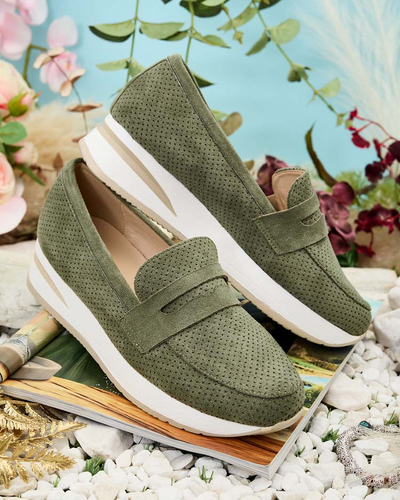 Royalfashion Női alacsony sarkú mokaszin Sirn