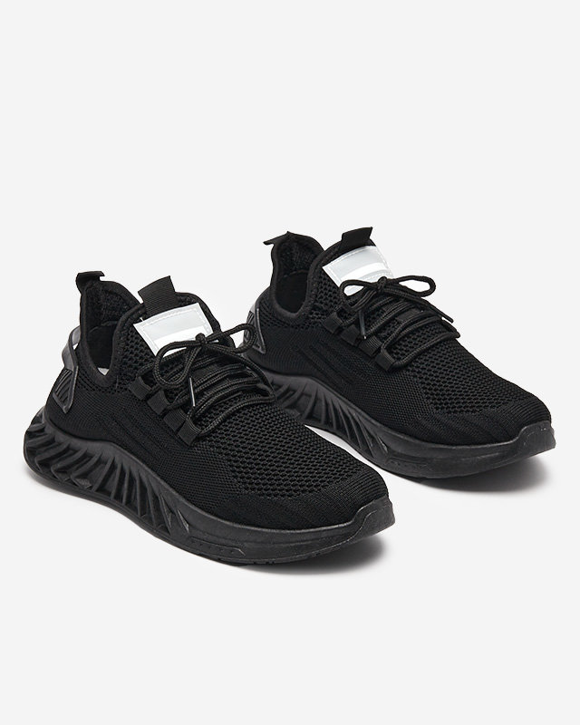 Royalfashion Női szövet sportcipő fekete színben Ltoti