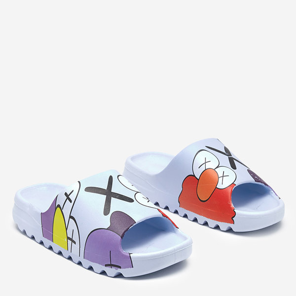 Elmino kék női papucs - Lábbeli