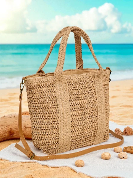 Royalfashion Nagy Szalmatáska Nőknek Bella Paglia