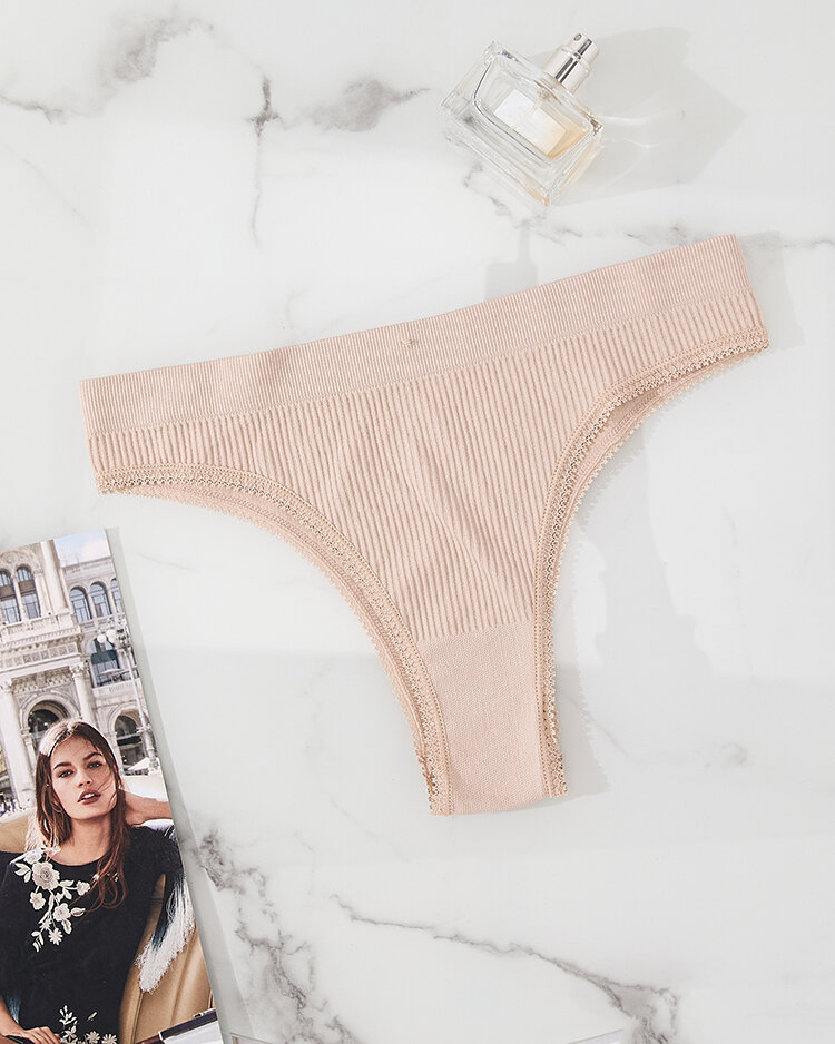 Royalfashion Bézs női melltartó alsónadrág