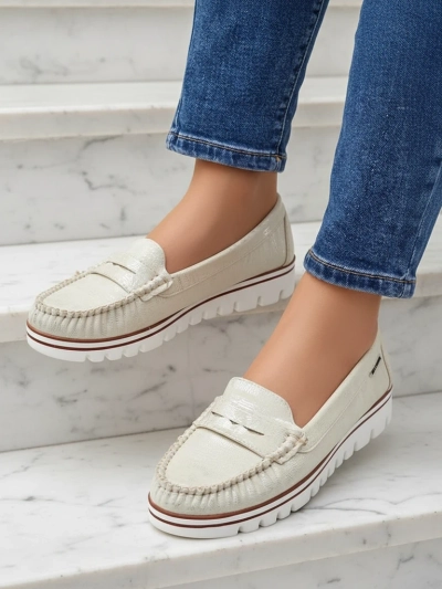 Royalfashion Női öko suede mokaszin Bellisse