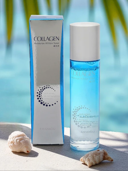 Kollagénnel gazdagított, ragyogást kölcsönző és hidratáló arc tonik