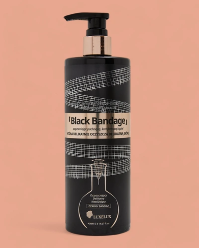 Luxelux Fekete Testápoló Gél 400 ml