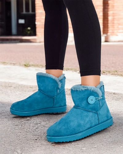 Royalfashion Női rövid csizma a'la hócsizma Malla