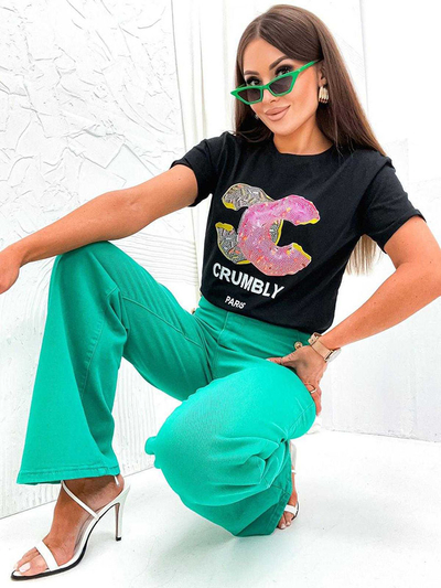 Royalfashion Női póló nyomtatással és cirkuszokkal