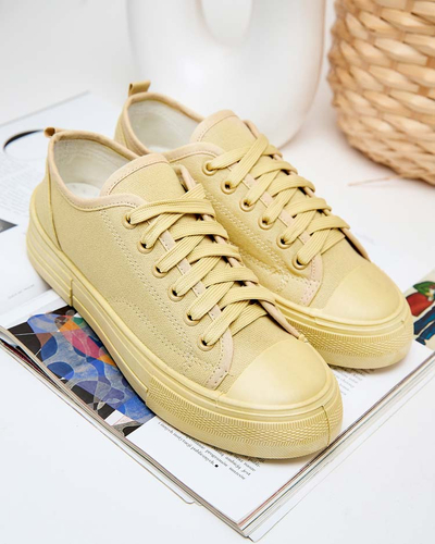 Royalfashion női klasszikus fűzős tornacipő Seleas