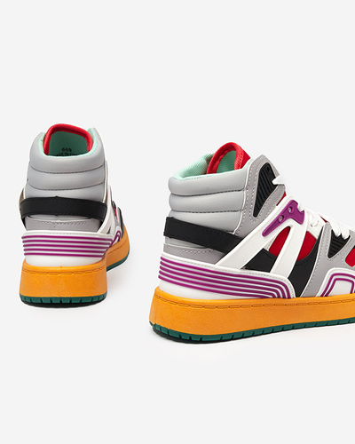 OUTLET Szürke, bokáig érő női sportcipő a Gisore-tól - Footwear