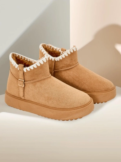 Royalfashion Rövid női hó csizma stílusú csizma Ewioz