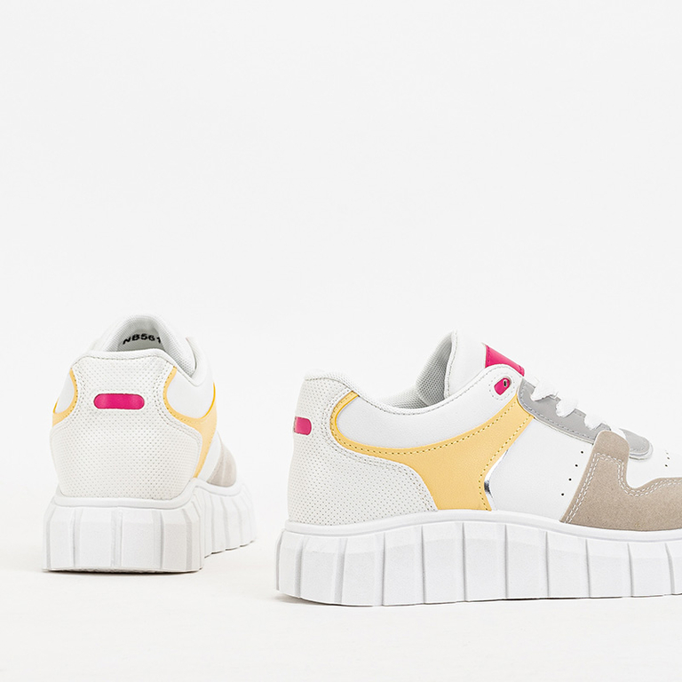 Nortelo bézs és fehér női sportcipő - Lábbeli