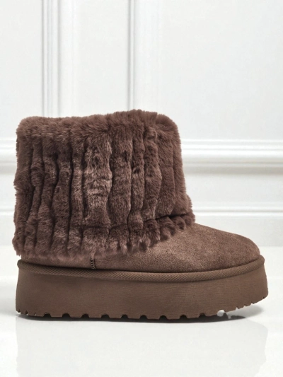 Női szőrmés hócsizma stílusú cipő Irelle