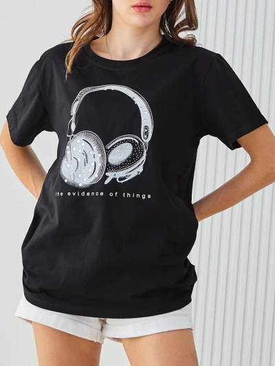 Royalfashion Pamut női póló nyomattal