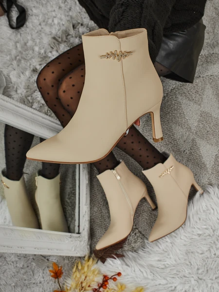 Meloria női magassarkú bokacsizma