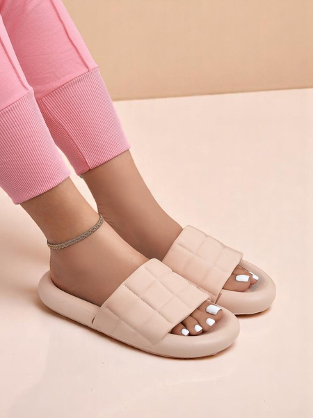 Royalfashion Női lapos talpú Quilt Walk papucs