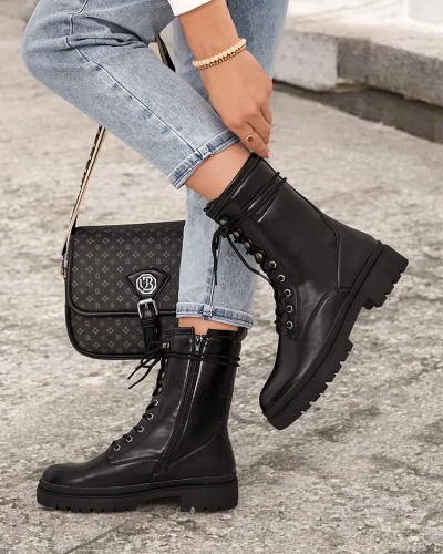 Royalfashion Női Ubbus magas bagger csizma