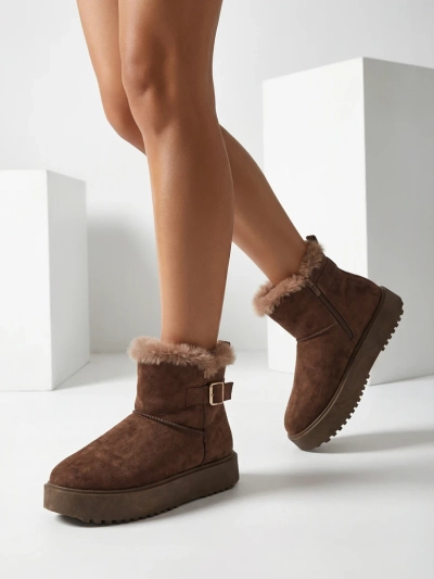 Royalfashion Rövid női hócsizmák Winter Crest