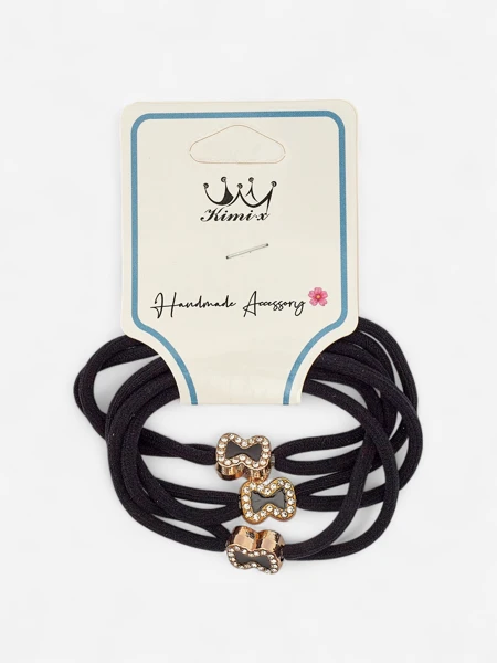 Royalfashion 3 darabos hajgumi szett dekoratív masnikkal