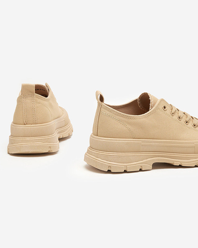 Világosbarna Ohema női sportcipő - Lábbeli