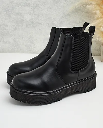 Royalfashion Női eko bőr Movitas csizma