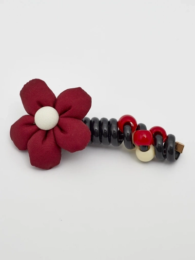 Royalfashion Hajgumi rugós, kis virággal Blossom Coil