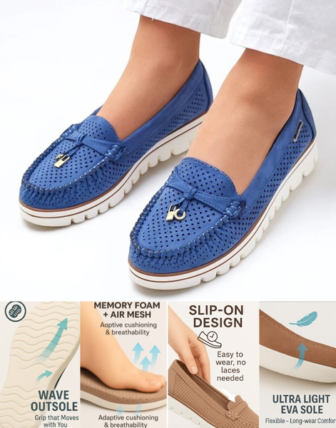 Royalfashion kivágott női loaferek Elissas