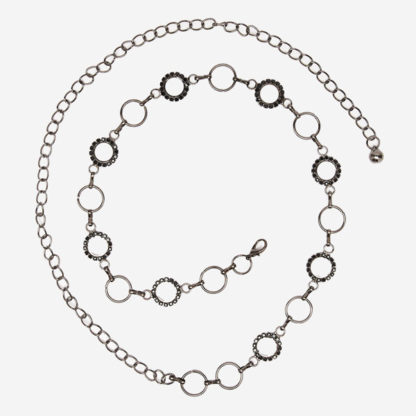 Fekete női fém öv - Kiegészítők