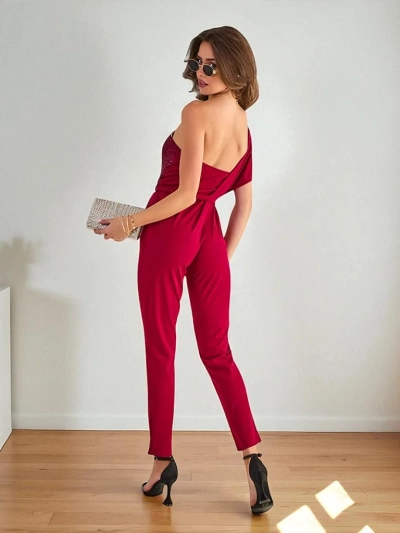Royalfashion Hosszú női overall cirkóniumokkal