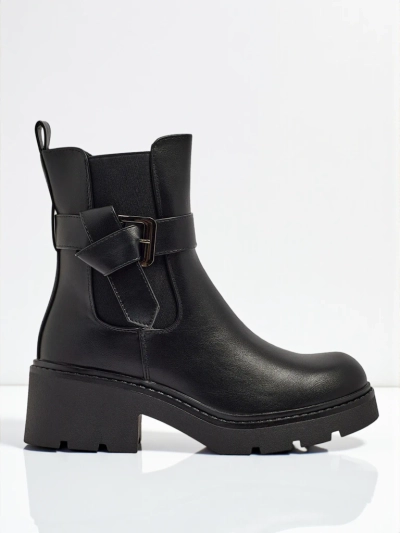 Velri női öko bőr bokacsizma