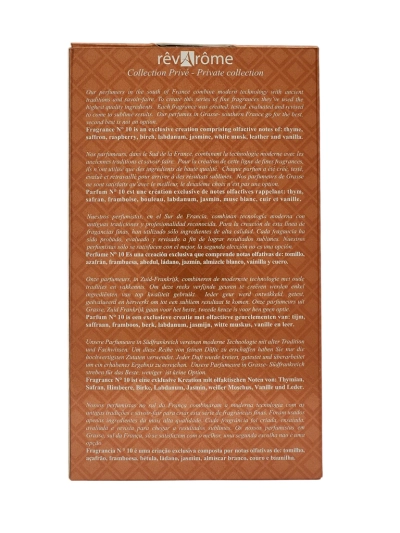 Inspirált eau de parfum férfiaknak N 10 Olasz Bőr