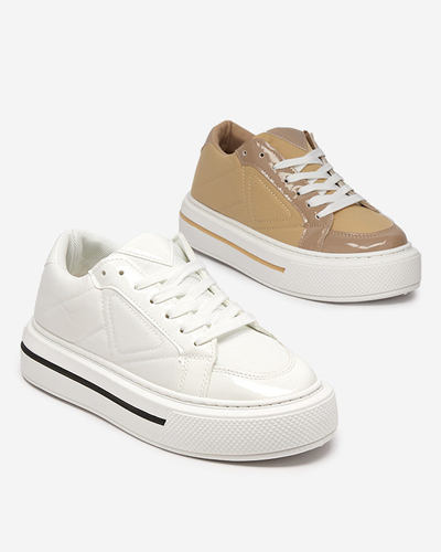 OUTLET Női fehér sportcipő Smaqo - Lábbeli