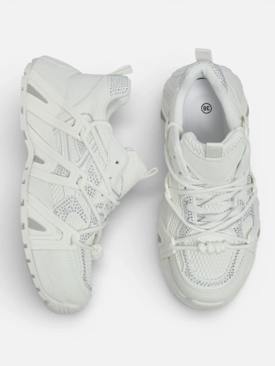 Aurora Fehér Bőr Sportos Női Tornacipő Tavaszra