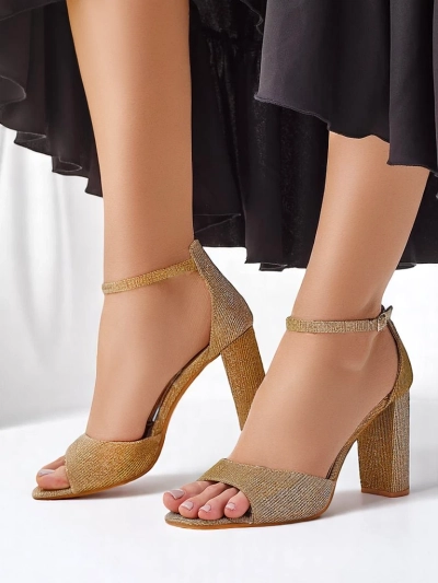 Royalfashion Glitter női szandál Rokates