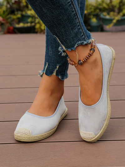 Royalfashion Női öko-suede espadrille Aroles