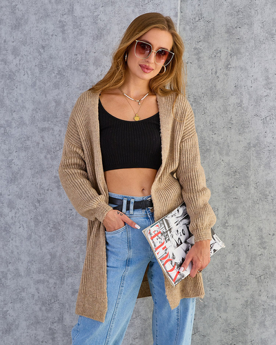 Royalfashion Fukszia női ágytakaró pulóver