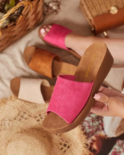 Royalfashion Női Saffil alacsony sarkú flip-flop