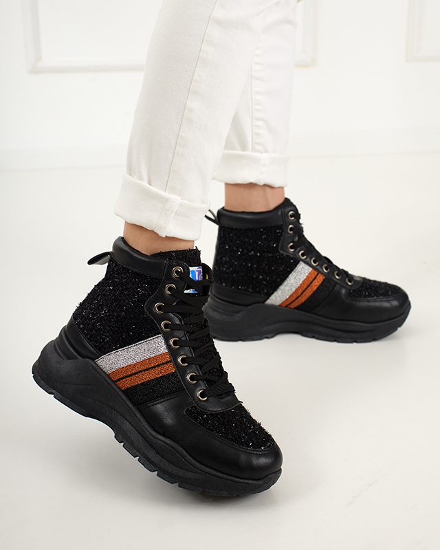 Fekete női sportcipő a Hasmali-tól - Footwear