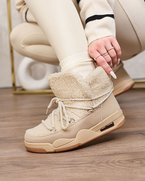 Royalfashion Női hócsizma lila Ludmivac