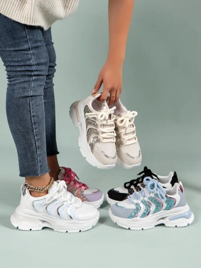 Royalfashion Női Sportos Platform Sportcipő Angello