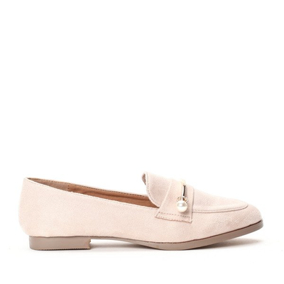 Różowe mokasyny- Obuwie