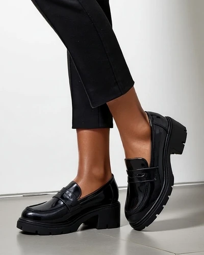 Royalfashion női mokaszin alacsony sarokon Tollino