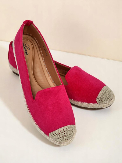 Royalfashion Női espadrillék öko velúrból, Bombei