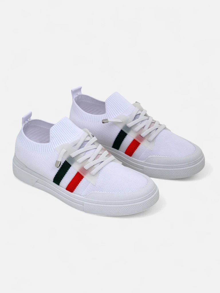 Royalfashion női tornacipő színes csíkokkal Ettas