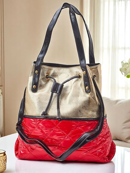 Royalfashion Nagy női kézitáska Golden Luxe Shopper