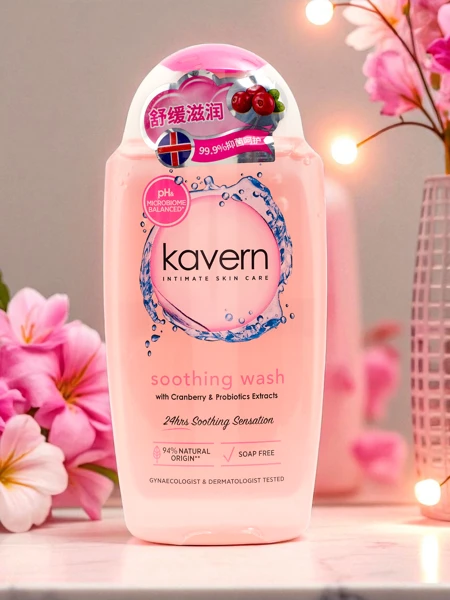 Intim higiéniai gél probiotikumokkal és vörösáfonya kivonattal