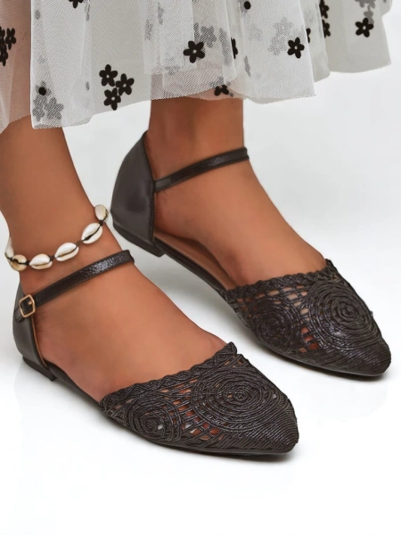 Royalfashion Női áttört szandál Lare