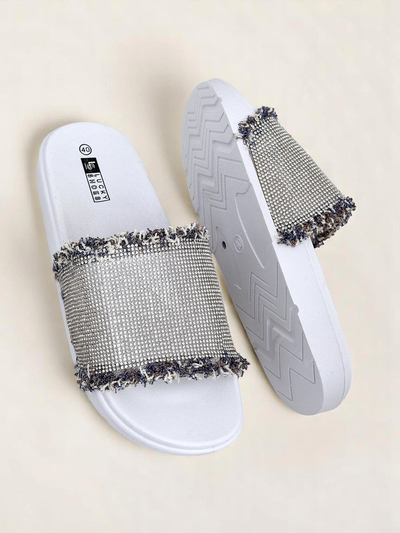 Royalfashion Női lapos talpú papucs SparkleWalk