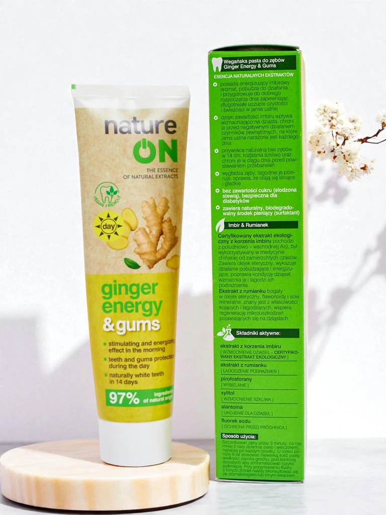 Gyömbéres fogkrém – táplálja a fogakat és védi az ínyt