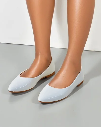 Royalfashion Női lakk balerina cipők Aramiese